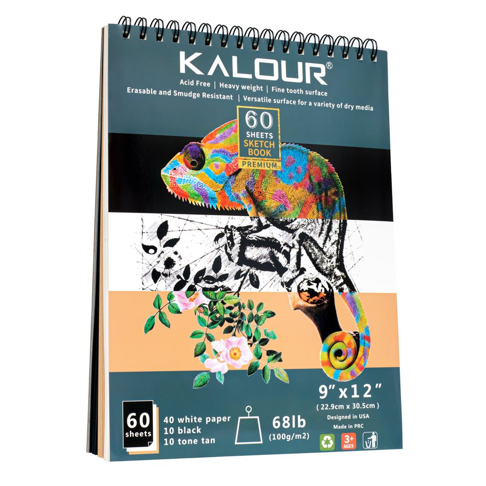 Szkicownik Kalour A4 na spirali