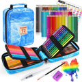 Kredki akwarelowe Kalour 72 + akcesoria (etui)